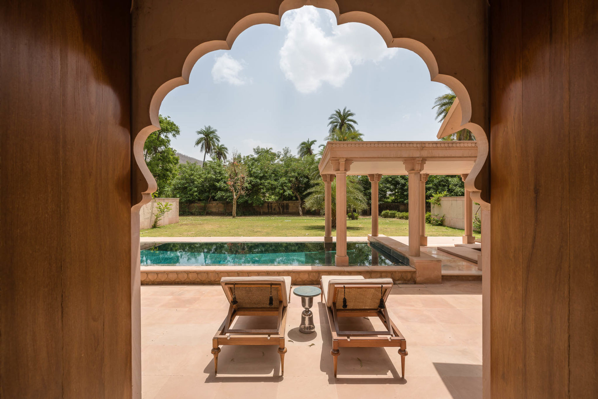 Private pool & garden, Pool Pavilion Suite, Amanbagh